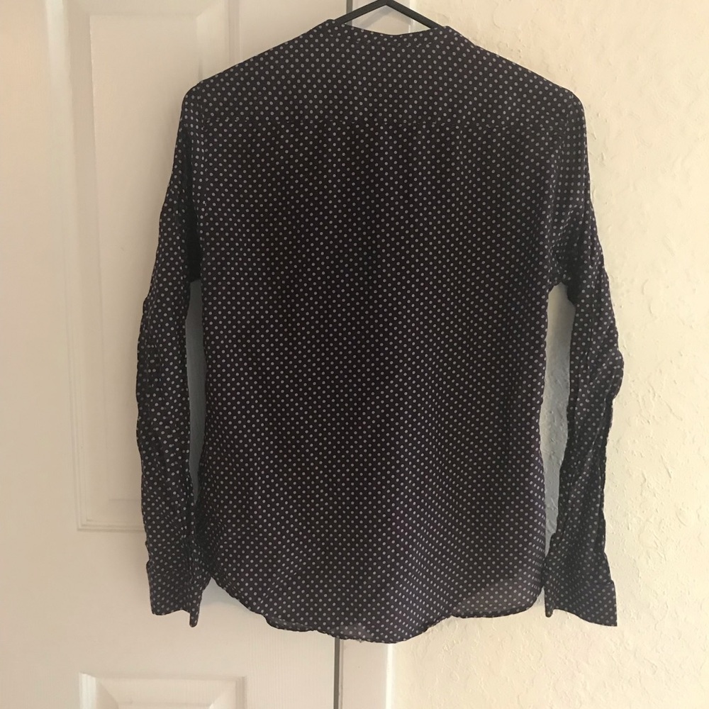 Gap XS RUFFLE BLOUSE - Picture 2 of 3